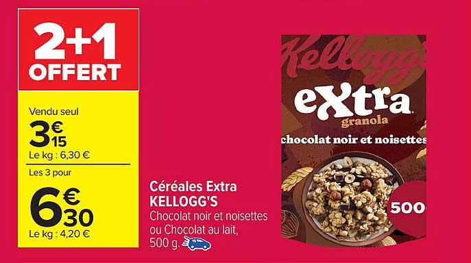 Céréales Extra KELLOGG'S