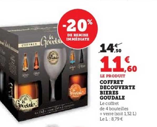 COFFRET DECOUVERTE BIÈRES GOUDALE