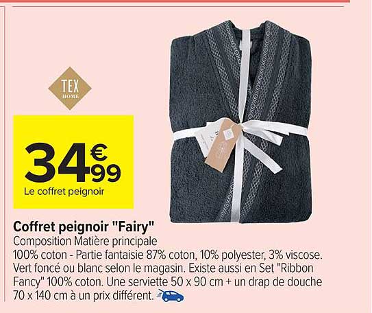 Coffret peignoir "Fairy"