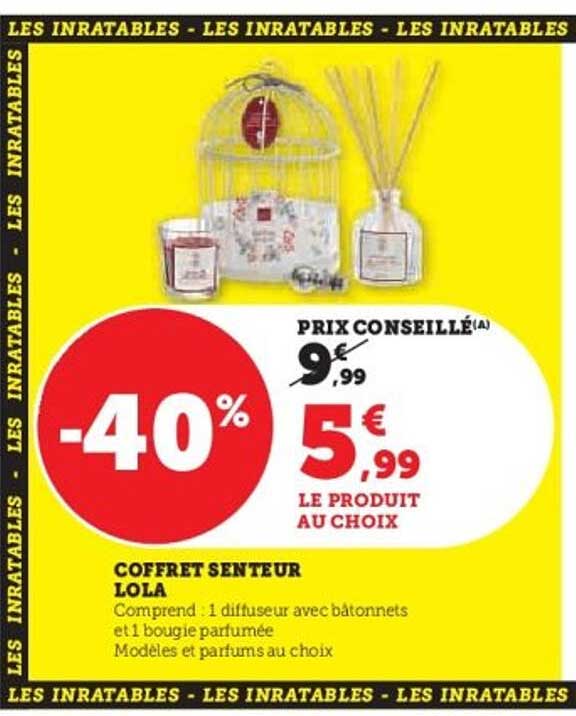 Coffret senteur Lola
