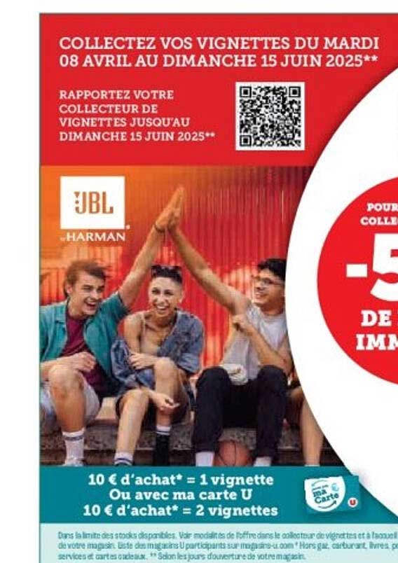 COLLECTEZ VOS VIGNETTES DU MARDI 08 AVRIL AU DIMANCHE 15 JUIN 2025**