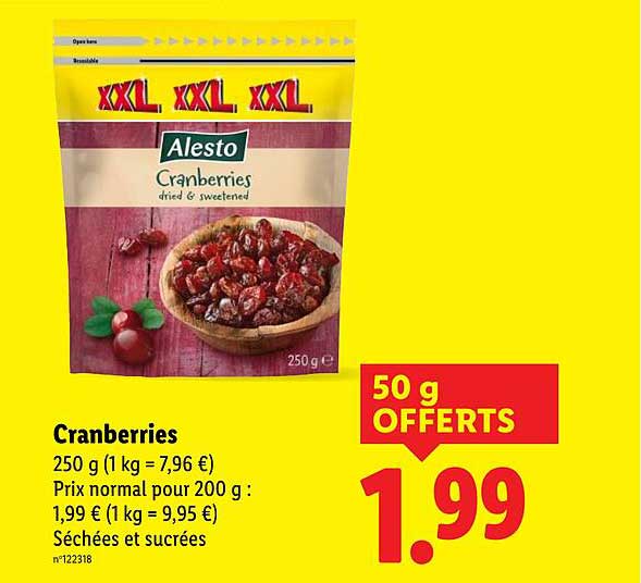 Cranberries