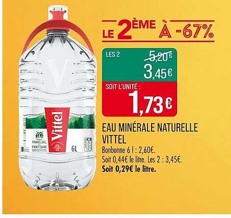 EAU MINÉRALE NATURELLE VITTEL