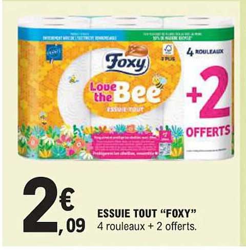 ESSUIE TOUT "FOXY" 4 rouleaux + 2 offerts.