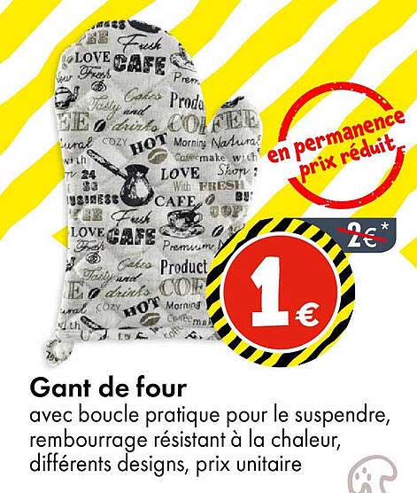 Gant de four