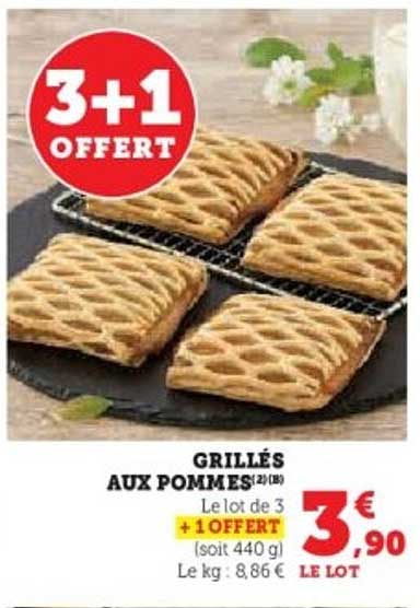 GRILLÉS AUX POMMES