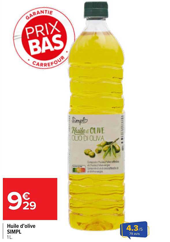 Huile d’olive SIMPL