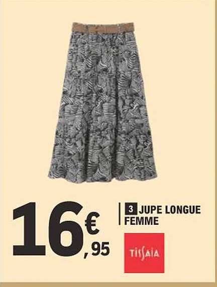 JUPE LONGUE FEMME