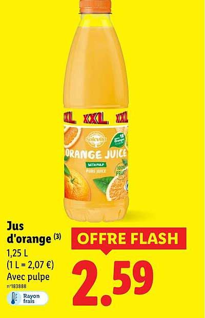 Jus d'orange
