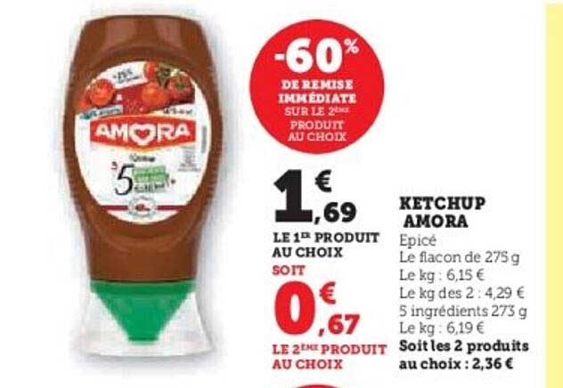 KETCHUP AMORA