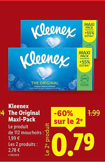 Kleenex The Original Maxi-Pack