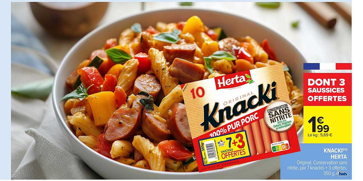 KNACKI™ HERTA 100% PUR PORC