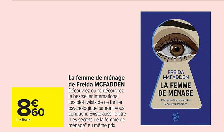 La femme de ménage de Freida McFadden