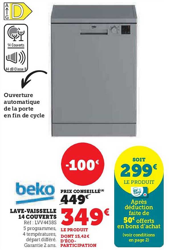 LAVE-VAISSELLE 14 Couverts