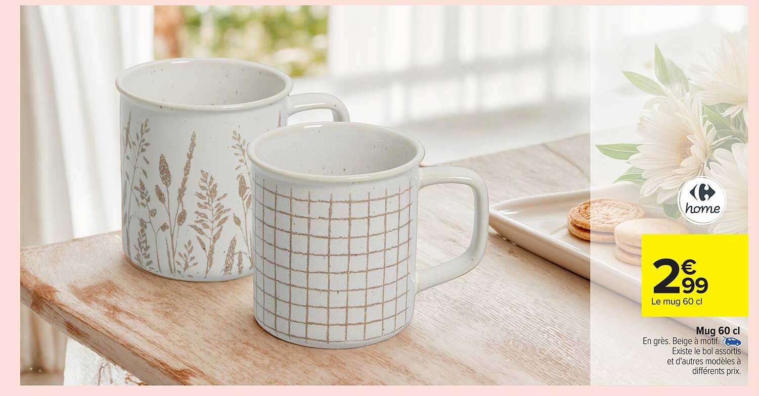 Le mug 60 cl