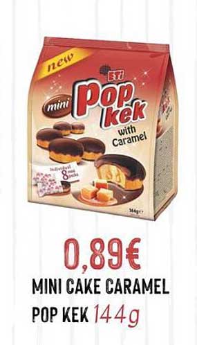 MINI CAKE CARAMEL POP KEK 144g