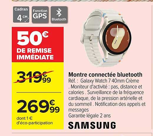Montre connectée bluetooth
