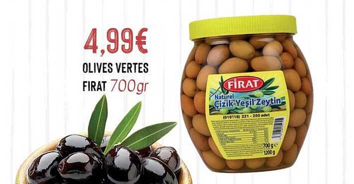 OLIVES VERTES FIRAT 700gr