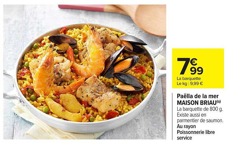Paëlla de la mer MAISON BRIAU