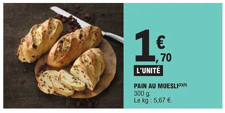 PAIN AU MUESLI