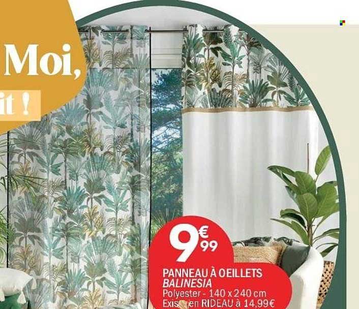 PANNEAU À ŒILLETS BALINESIA