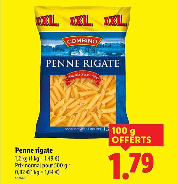 Penne rigate