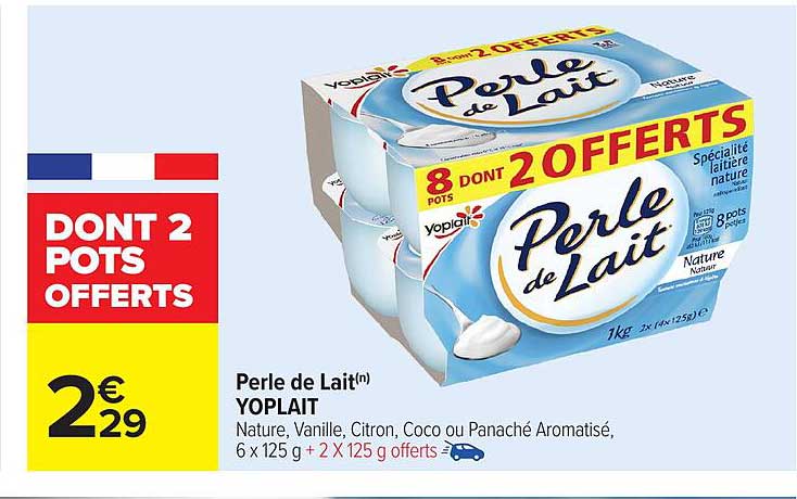 Perle de Lait(n) YOPLAIT