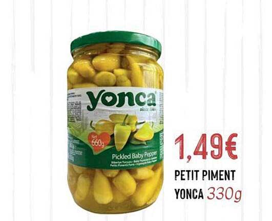 PETIT PIMENT YONCA 330G