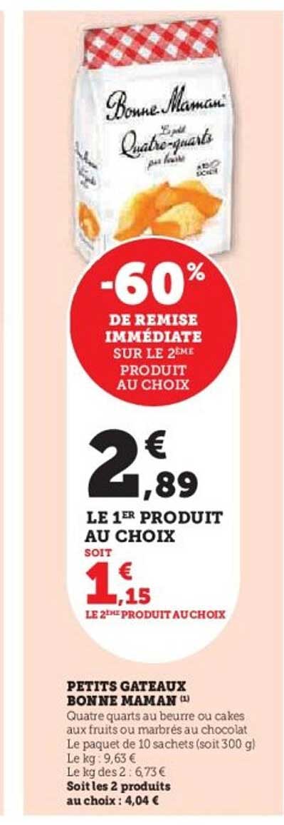 Petits Gâteaux Bonne Maman