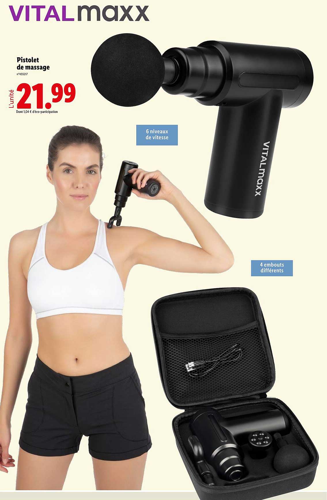 Pistolet de massage