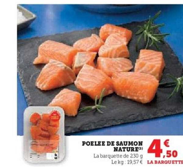 POÊLÉE DE SAUMON NATURE