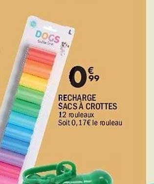 RECHARGE SACS À CROTTES