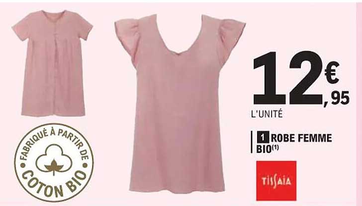 ROBE FEMME BIO