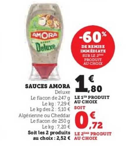 SAUCES AMORA Deluxe