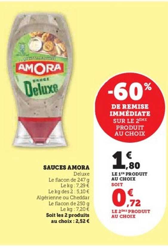 SAUCES AMORA Deluxe