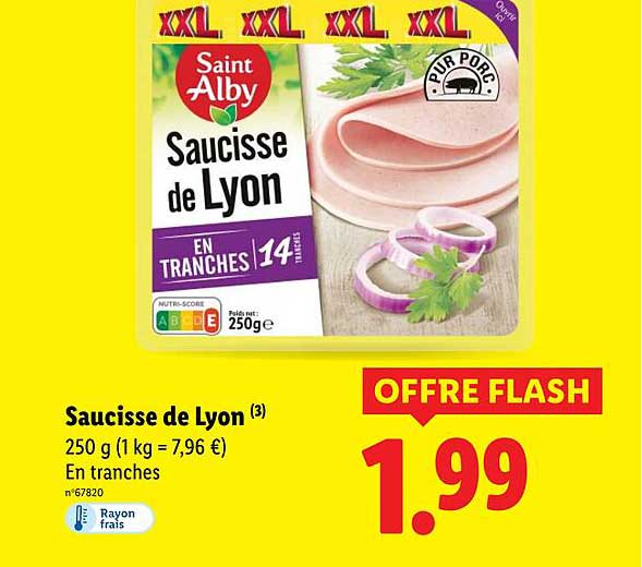 Saucisse de Lyon