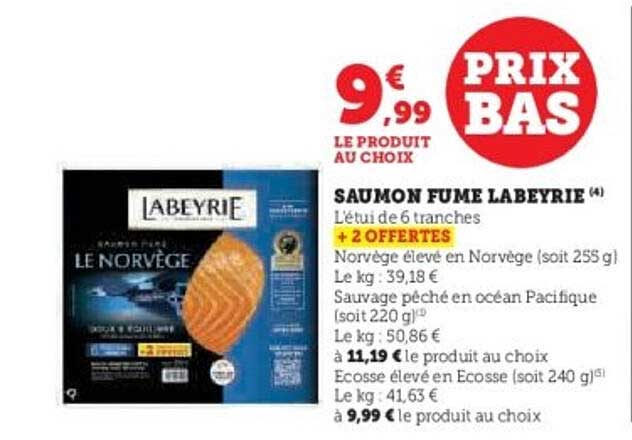 SAUMON FUME LABEYRIE