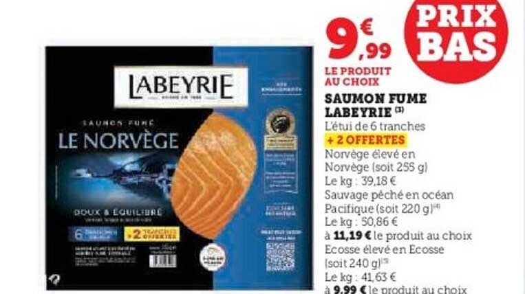SAUMON FUME LABEYRIE