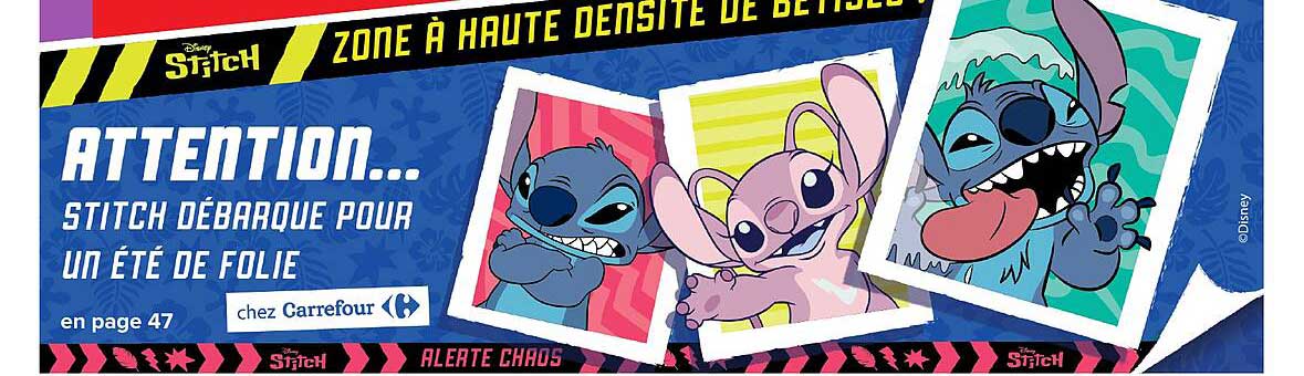 STITCH DÉBARQUE POUR UN ÉTÉ DE FOLIE