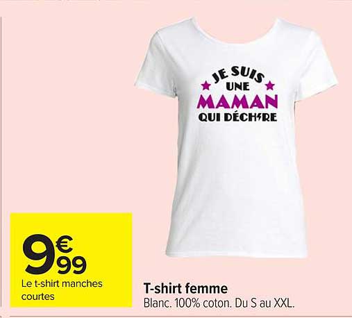 T-shirt femme