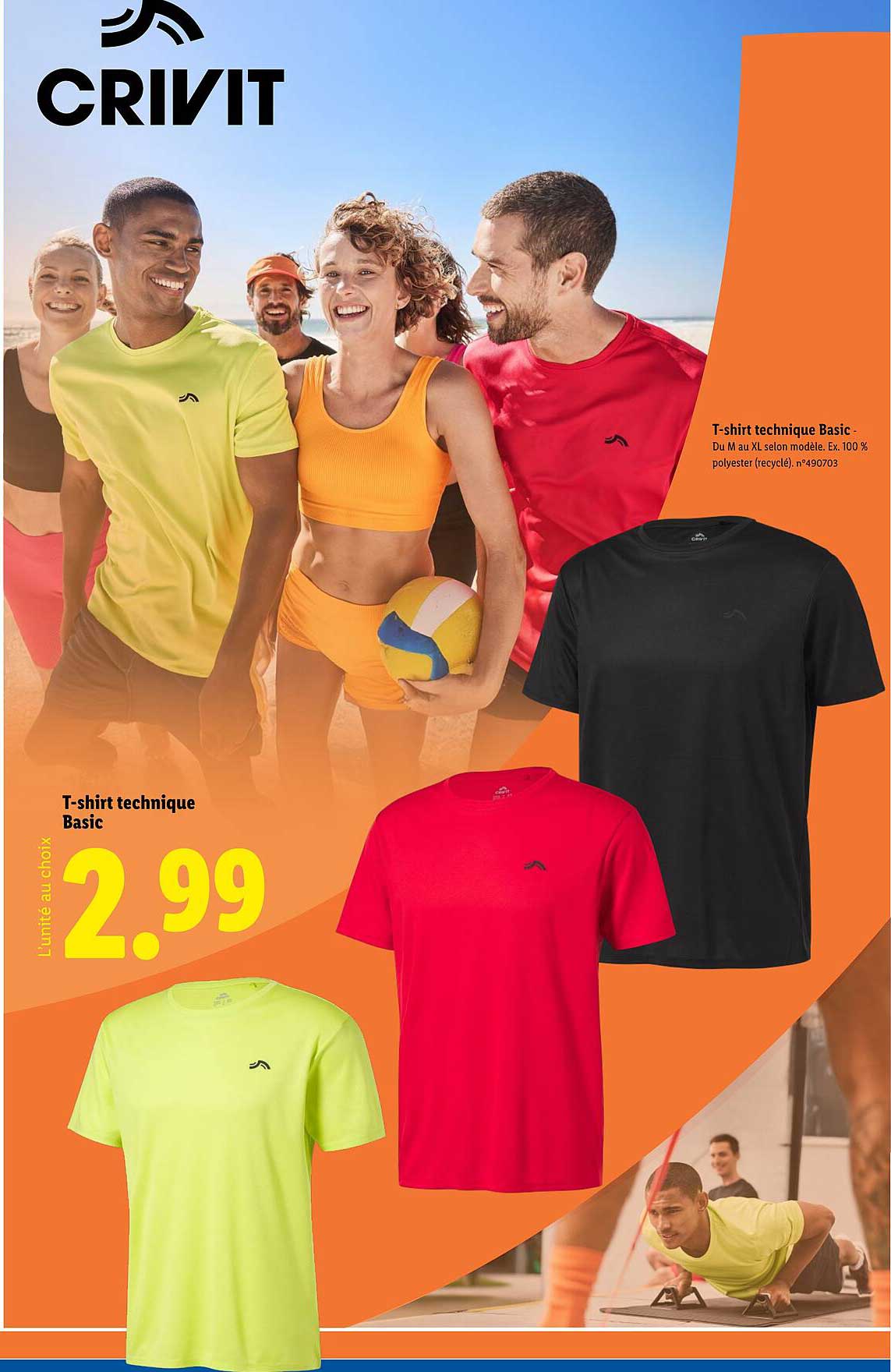 T-shirt technique Basic