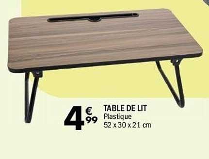 TABLE DE LIT