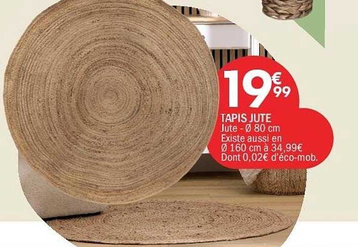 TAPIS JUTE