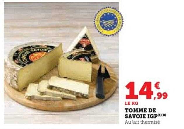 TOMME DE SAVOIE IGP