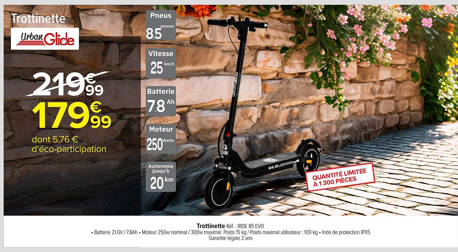 Trottinette Urban Glide