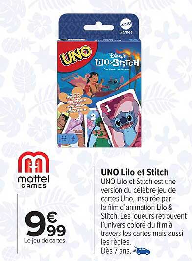 UNO Lilo et Stitch