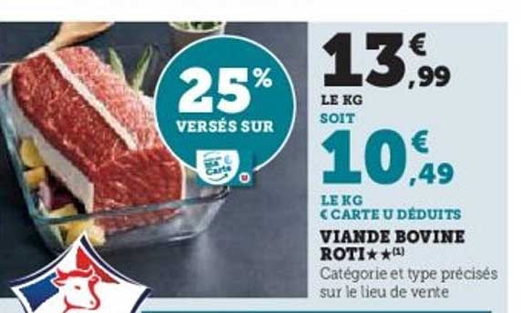 Viande Bovine Rôtie