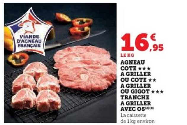 Viande d'agneau français