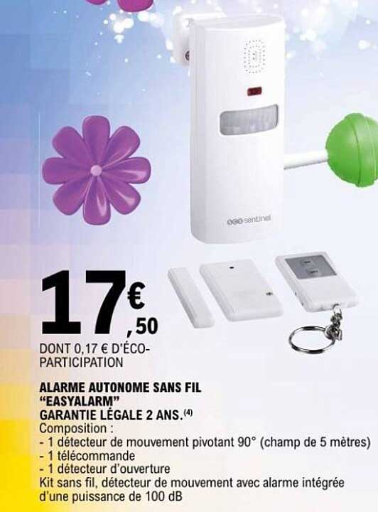 ALARME AUTONOME SANS FIL “EASYALARM”