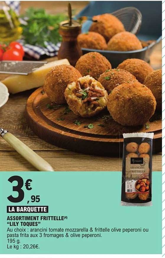 ASSORTIMENT FRITTELLE "LILY TOQUES"